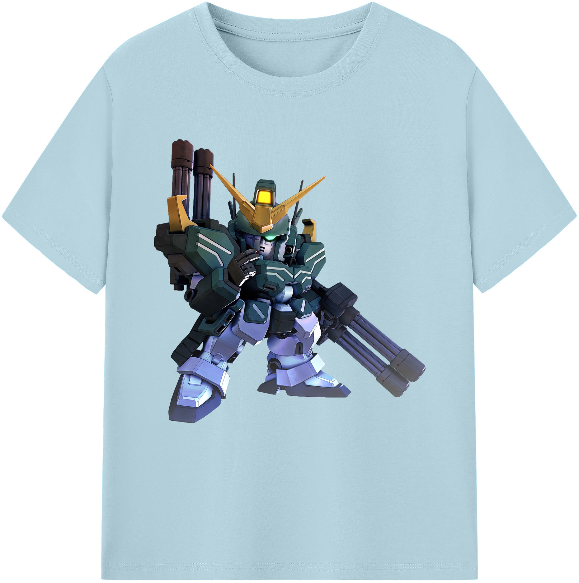 （画像用） 機動戦士ガンダム Mobile Suit Gundam 綿100％半袖Tシャツ（フロントプリント）